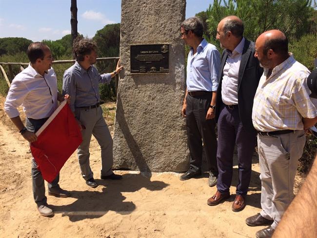 ep consejeromedio ambiente jose fiscal en hinojos huelva