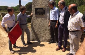 ep consejeromedio ambiente jose fiscal en hinojos huelva