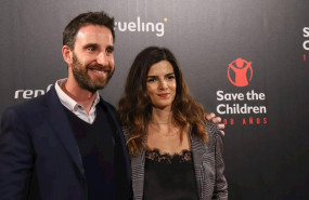 ep dani rovira y clara lago en la entrega de los premios save the children con motivo de su 100