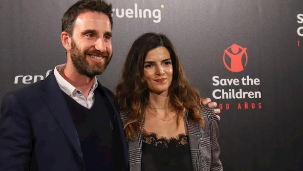 ep dani rovira y clara lago en la entrega de los premios save the children con motivo de su 100