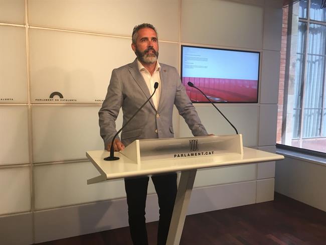 El diputado de Cs y portavoz en la comisión de Salud del Parlament, Jorge Soler | EUROPA PRESS ep diputadocsportavozla comisionsaludparlament jorge soler