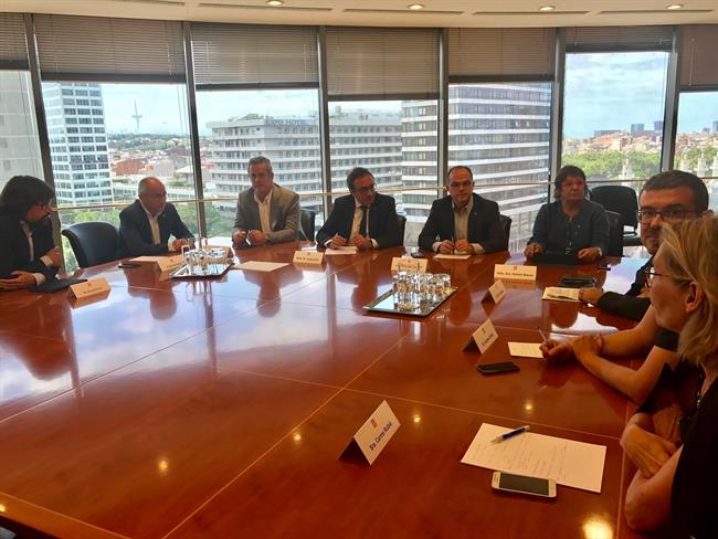 Dolors Bassa, Jordi Turull, Joaquim Forn y Josep Rull. | EUROPA PRESS ep dolors bassa jordi turull joaquim fornjosep rull