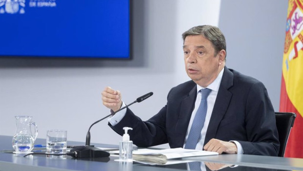 ep el ministro de agricultura pesca y alimentacion luis planaseste martes en moncloa al termino del
