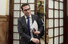 ep el ministro de economia carlos cuerpo durante un pleno en el congreso de los diputados a 25 de