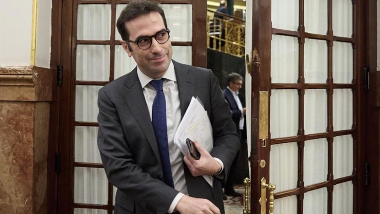 ep el ministro de economia carlos cuerpo durante un pleno en el congreso de los diputados a 25 de