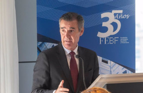 ep el presidente de la cnmv carlos san basilio en la celebracion del 35 aniversario de la fundacion