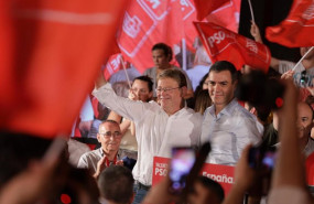 ep el presidente del gobierno en funciones pedro sanchez y el presidente de la generalitat