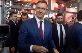 ep el presidente del gobierno pedro sanchez a su llegada a la tercera jornada de la 44 edicion de la