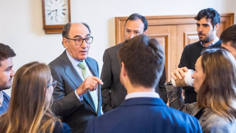 ep el salmantino ignacio galan analiza en la universidad de harvard la estrategia de exito de ep el salmantino ignacio galan analiza en la universidad de harvard la estrategia de exito de