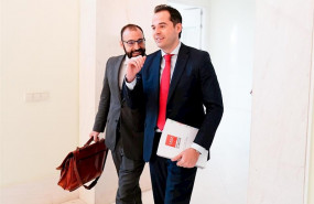 ep el vicepresidente de la comunidad de madrid ignacio aguado con el consejero de economia manuel
