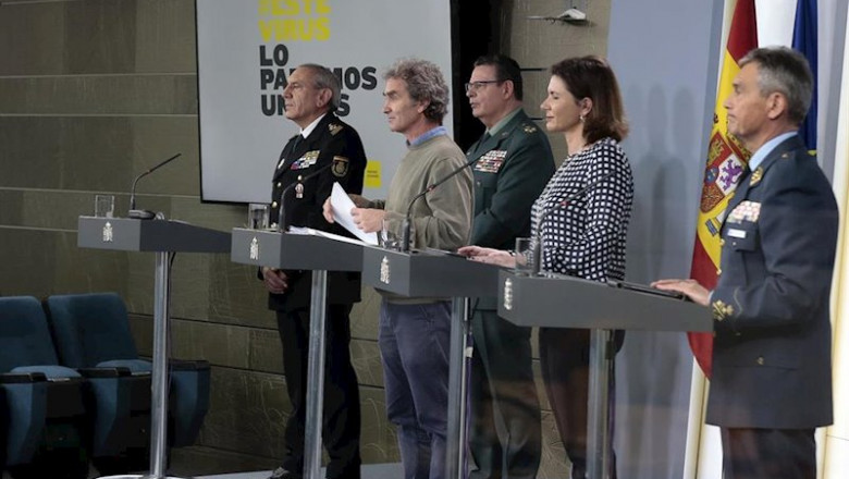ep espana- sanidad admite que la falta de proteccion puede ser responsable de los contagios en