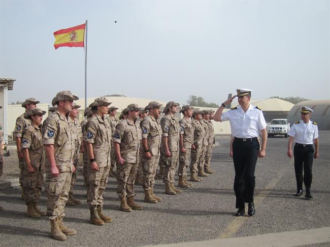 Felipe De Borbón Visita A Las Tropas Españolas En La Operación Atalanta | EUROPA PRESS ep felipeborbon visitalas tropas espanolasla operacion atalanta