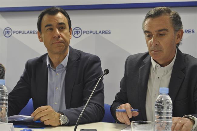 Fernando Martínez-Maíllo y Luis María Beamonte (PP). | EUROPA PRESS ep fernando martinez-mailloluis maria beamonte pp