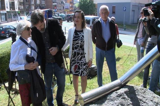 Homenaje a José Luis López de Lacalle en Andoain | EUROPA PRESS ep homenajejose luis lopezlacalleandoain