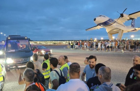 ep imagen de la concentracion de trabajadores de airbus san pablo sevilla