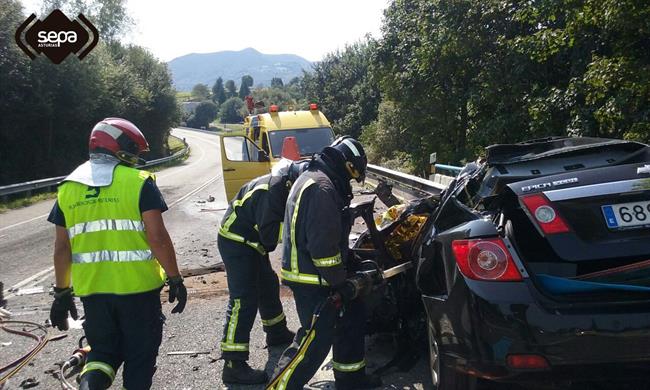 Imagen del accidente. | SEPA. ep imagenaccidente 20180820154201