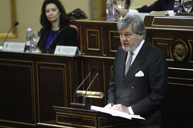 Iñigo Méndez de Vigo en el Senado en el Día Oficial de la Memoria del Holocausto | EUROPA PRESS ep inigo mendezvigosenadodia oficialla memoriaholocausto