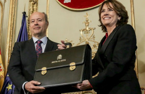 ep juan carlos campo toma posesion de su cargo como ministro de justicia para el gobierno de