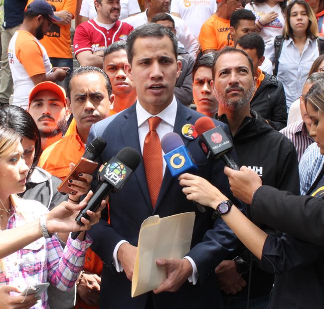 ep juan guaido dirigentepartido opositor venezolano voluntad popular
