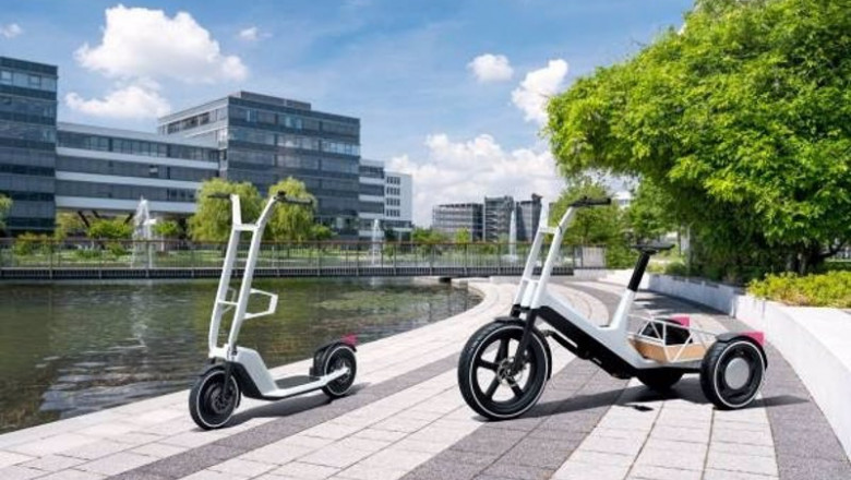 La bicicleta electrificada Dynamic Cargo y el scooter eléctrico Clever Commute, los prototipos de movilidad que ha desarrollado BMW. | BMW ep la bicicleta electrificada dynamic cargo y el scooter electrico clever commute los prototipos de