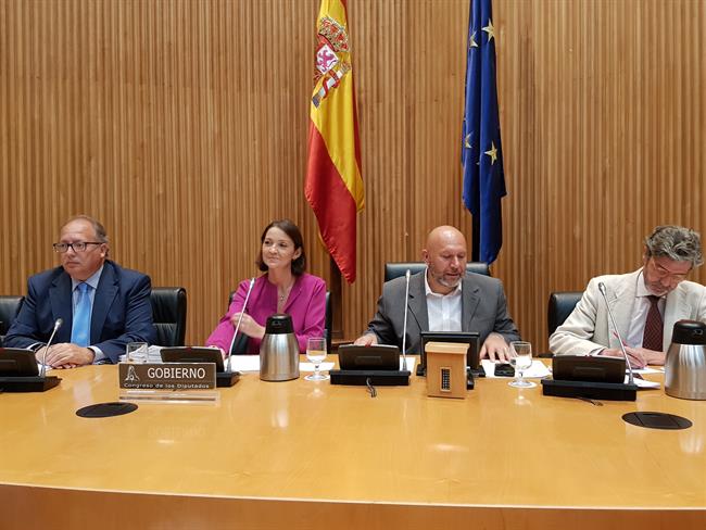 La ministra Reyes Maroto comparece en el Congreso | EUROPA PRESS ep la ministra reyes maroto comparececongreso