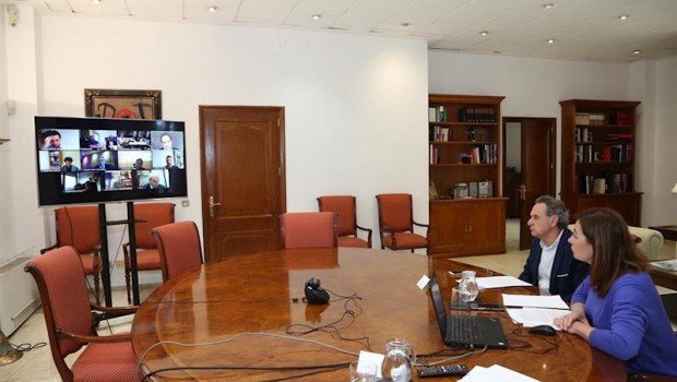 ep la presidenta del govern francina armengol se reune por videoconferencia con los responsables de