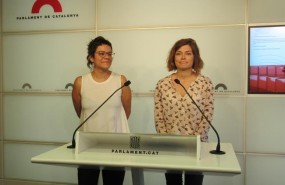 ep las diputadas natlia snchez cup y elisenda alamany catecp