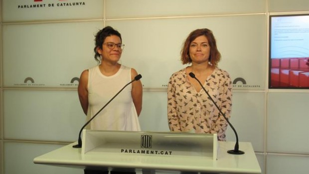 ep las diputadas natlia snchez cup y elisenda alamany catecp