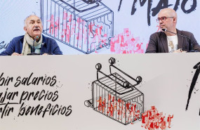 ep los secretarios generales de ugt y cc00 pepe alvarez i y unai sordo d ofrecen una rueda de prensa