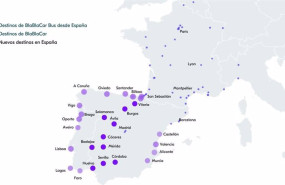 ep mapa de rutas de autobus blablacar en espana