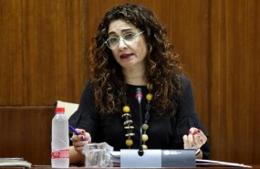 ep maria jesus montero en comision parlamentaria