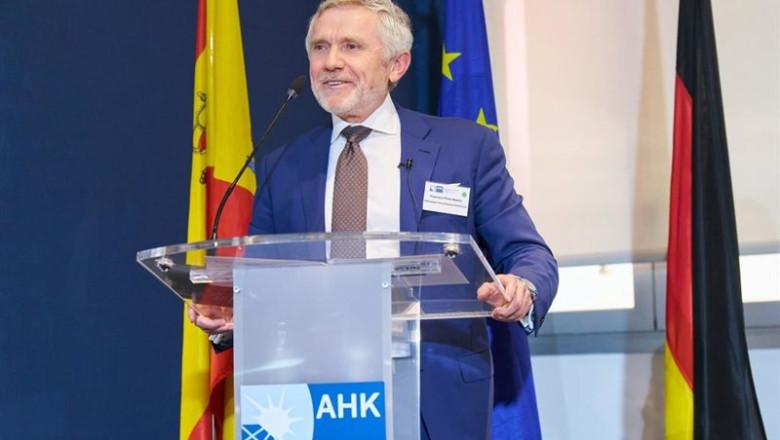 Paco Pérez Botello (Volkswagen Group España Distribución) asume la presidencia de la Cámara de Comercio Alemana para España | VOLKSWAGEN GROUP ESPAÑA DISTRIBUCIÓN ep paco perez botello volkswagen group espana distribucion asume la presidencia de la camara de