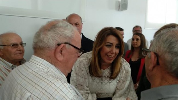 ep susana diaz saludaasistentesla feriaolivo
