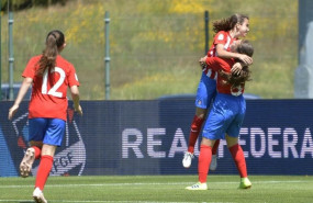 ep varias jugadorasatleticomadrid celebrangol durantepartidolaliga promises femenina
