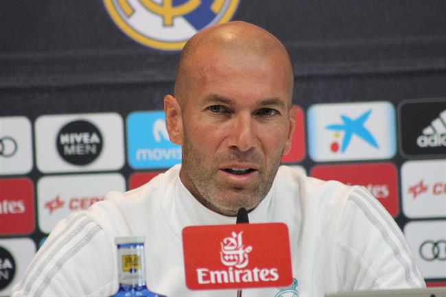 Zidane (Real Madrid) en rueda de prensa. | EUROPA PRESS ep zidane real madrid en ruedaprensa