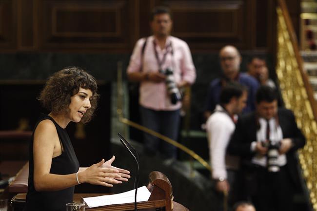 Alexandra Fernández, de En Marea, en el Congreso | EUROPA PRESS ep alexandra fernandez demarea encongreso