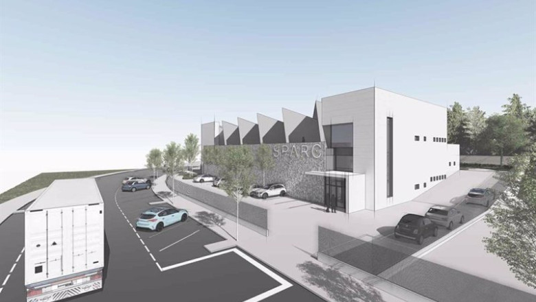 Archivo - Boceto de la nueva fábrica de Sparc en Vigo | SPARC - Archivo ep archivo boceto de la nueva fabrica de sparc en vigo