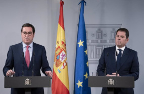 ep archivo   el presidente de la ceoe antonio garamendi i y el presidente de cepyme y vicepresidente