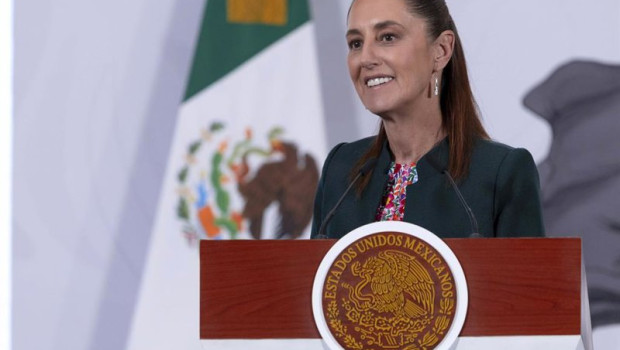 ep archivo   la presidenta de mexico claudia sheinbaum durante una rueda de prensa en palacio