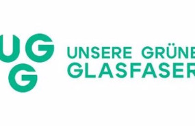 ep archivo   logo de unsere grune glasfaser ugg la joint venture de telefonica alemania y allianz