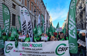 ep archivo   manifestacion de csif por mejoras salariales