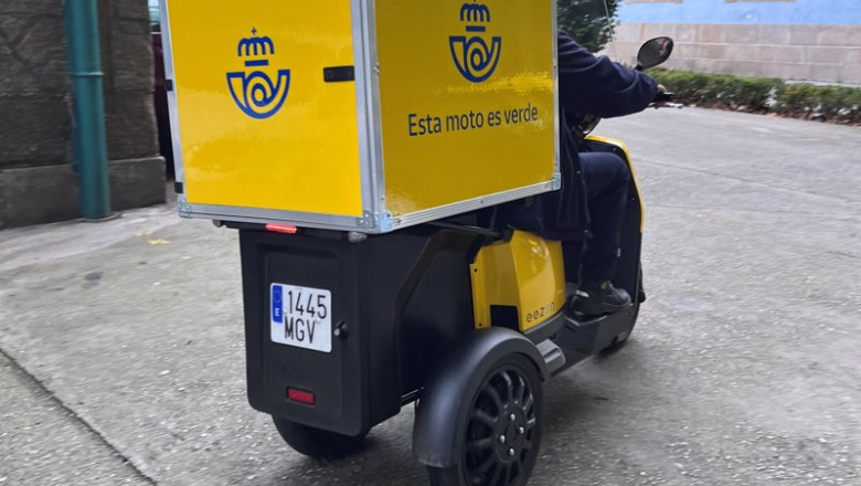 ep archivo motos electricas de correos de tres ruedas ep archivo motos electricas de correos de tres ruedas
