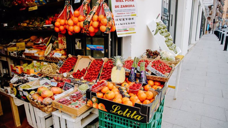 Carlos Luján - Europa Press - Archivo ep archivo piezas de frutas y hortalizas en la fruteria vitaminas en madrid espana