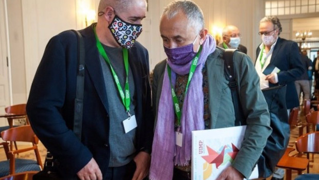 ep archivo   unai sordo y pepe alvarez secretarios generales de ccoo y ugt en una imagen de archivo