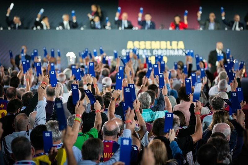 ep asamblea general ordinaria de socios compromisarios del fc barcelona