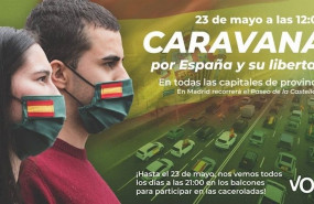 ep cartel de vox para la manifestacion del dia 23