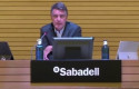 ep consejero delegado de sabadell jaime guardiola en la presentacion de los resultados del tercer