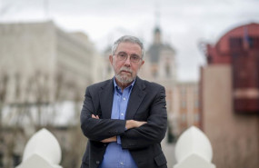 ep el economista estadounidense paul krugman posa tras su entrevista con europa press en la