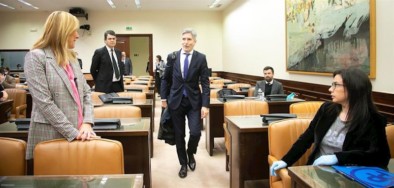 El ministro del Interior, Fernando Grande-Marlaska, a su llegada al Congreso para dar cuenta de la gestión por el Covid-19 | Congreso de los Diputados ep el ministro del interior fernando grande-marlaska a su llegada al congreso para dar cuenta de la