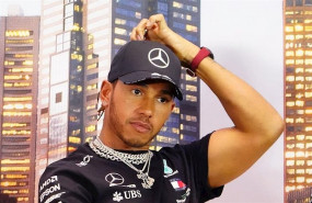 ep el piloto britanico de formula 1 lewis hamilton